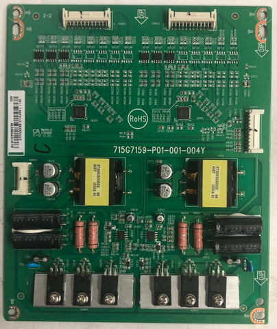 Vizio D50U-D1 TV 715G7159-P01-001-004Y LED Driver Board- LNTVEY208XXB8 - Very Good