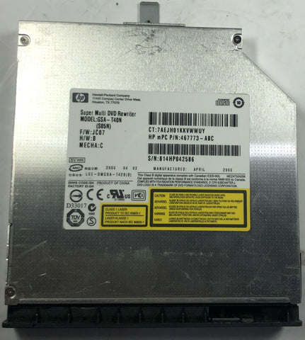 HP 530 Laptop GSA-T40N Super Multi DVD Rewriter- 438523-001 - Very Good