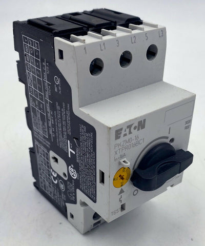 Eaton PKZM0-16 Motor-Protective Circuit-Breaker, 10-16A - Very Good