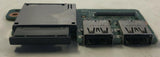 Dell Inspiron 15z Laptop 554VQ020 USB/ SD Card Reader Board- 7V6G2 - Very Good