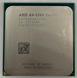 AMD A4-Series A4-5300B Desktop CPU Processor- AD530BOKA23HJ - Very Good