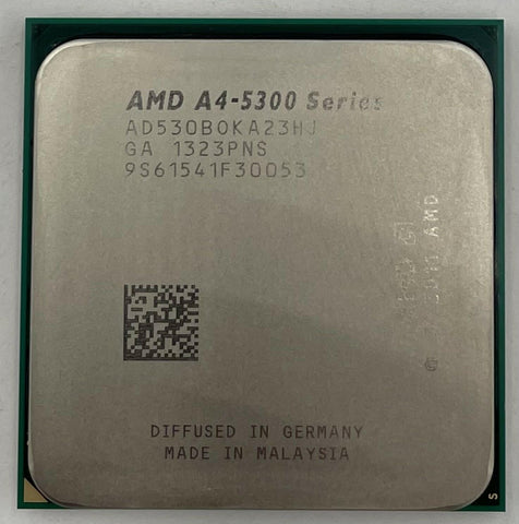 AMD A4-Series A4-5300B Desktop CPU Processor- AD530BOKA23HJ - Very Good