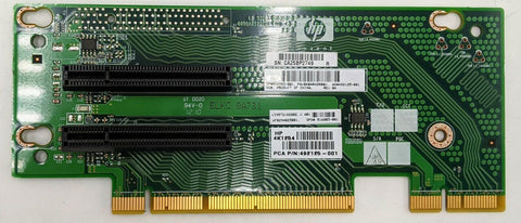 HP ProLiant DL180 Server 2-Slot PCI-E Riser Card- 516803-001 - Very Good