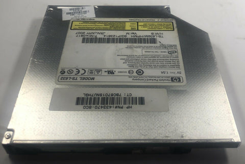 HP Pavilion Dv9000 Laptop TS-L632 CD/DVD-RW Drive- 432973-001 - Very Good