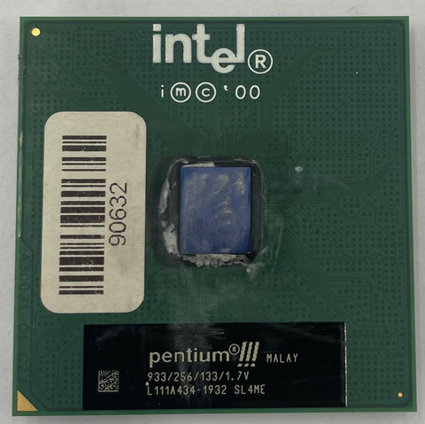 Intel Pentium III 933 MHz Desktop CPU Processor- SL4ME - Very Good