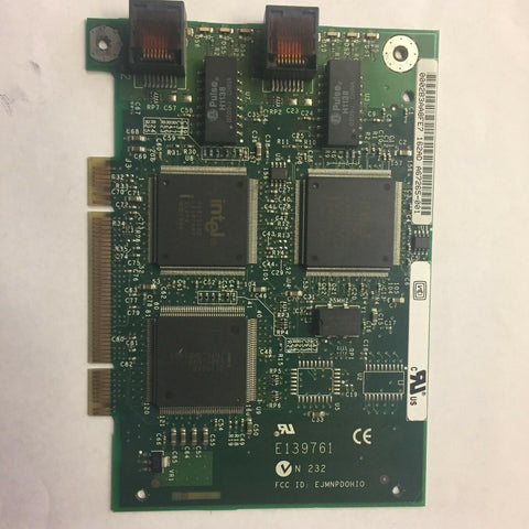 Dell PowerEdge T310 Server Dual 10/100 PCI Network Interface Card- 9213P - Very Good