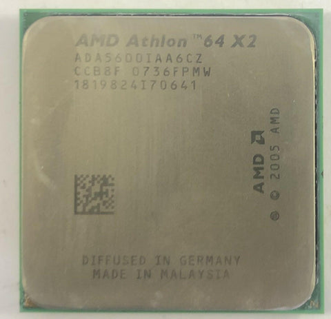AMD Athlon 64 X2 5600+ Desktop CPU Processor- ADA5600IAA6CZ - Very Good