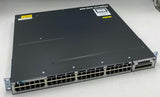 Cisco Catalyst WS-C3750X-48T-S 48-Port Gigabit Ethernet Switch - Very Good