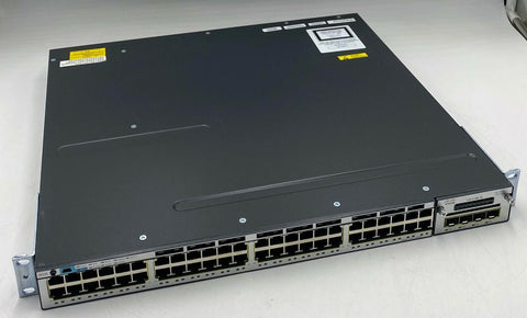 Cisco Catalyst WS-C3750X-48T-S 48-Port Gigabit Ethernet Switch - Very Good