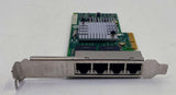 HP NC365T 4-Port Ethernet Server Adapter, 593743-001, 1Gb Ethernet - Very Good