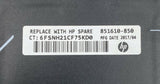 HP RR03XL Rechargeable Battery for ProBook, 851610-850 - Very Good