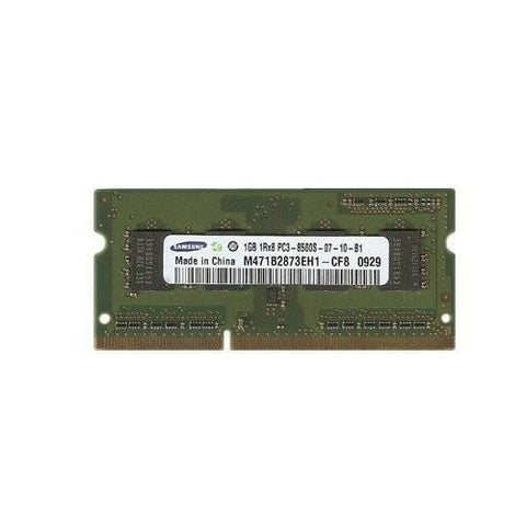 Samsung 1GB DDR3 Memory SO-DIMM 204pin PC3-8500S 1066MHz M471B2873EH1-CF8 - Very Good