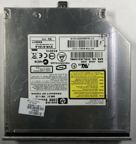 HP Compaq Presario V2000 Laptop DVR-K16LA DVD-R/RW Drive- 430907-001 - Very Good