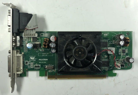 Pegatron Radeon HD 3450 256MB DDR2 PCI-E Graphics Card- 113-AB60100-103 - Very Good