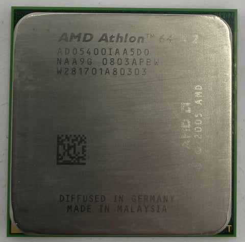 AMD Athlon X2 5400+ Desktop CPU Processor- ADO5400IAA5DO - Very Good