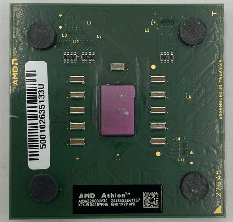 AMD Athlon XP 2200+ Desktop CPU Processor- AXDA2200DUV3C - Very Good