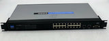 Linksys Cisco SRW2016 V1.3 16-Port Gigabit Switch with Webview