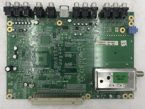 Protron LT32C1M1 LCD TV 071-13251-R0200 Main Board- 971-1027E-00000 - Very Good