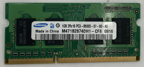 Samsung M471B2874DH1-CF8 1GB DDR3 Laptop RAM Memory - Very Good