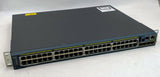 Cisco Catalyst 48-Port PoE Gigabit Network Switch- WS-C2960S-48FPS-L - Very Good