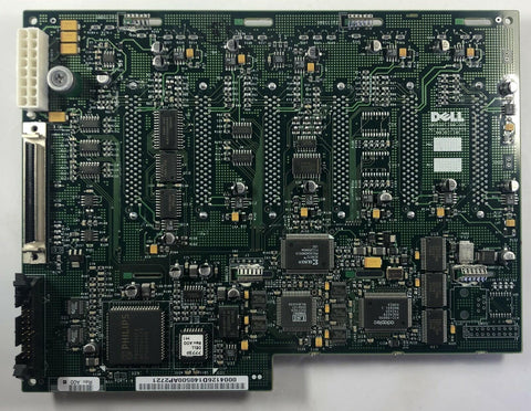 Dell PowerEdge 2400 Server SCSI Backplane Board- 4126D - Very Good