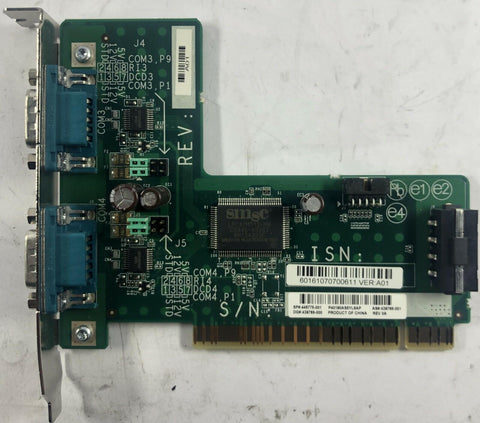 HP Powered Dual Serial Port Card- 445775-001 - Very Good