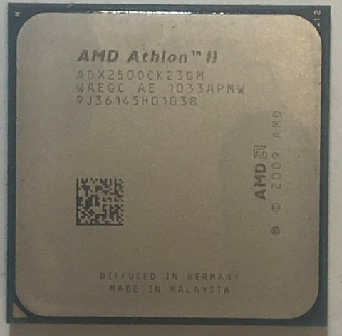 AMD Athlon II X2 250 Desktop CPU Processor- ADX250OCK23GM - Very Good