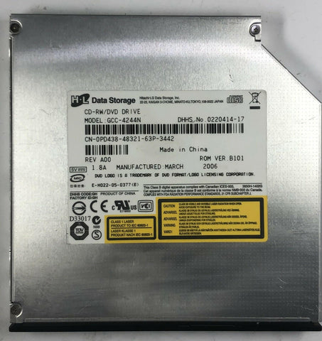 Dell PowerEdge 2850 Server GCC-4244N CD-RW/DVD-ROM Drive- PD438 - Very Good