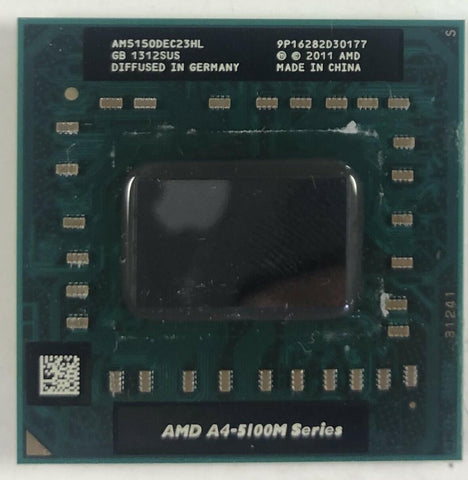 AMD A4-Series A4-5150M Laptop CPU Processor- AM5150DEC23HL - Very Good