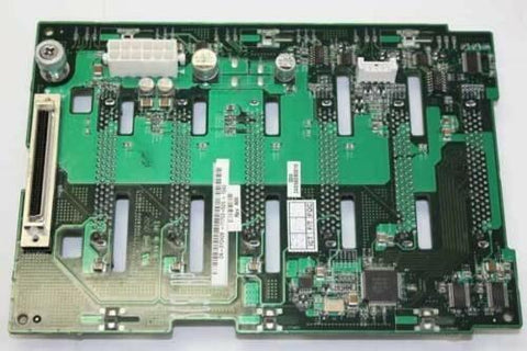 Dell PowerEdge 1800 1x6 SCSI 80-Pin Backplane Board- Y2429 - Very Good