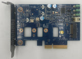 HP MS-4365 PCIe to M.2 Controller Adapter Board- 742006-002 - Very Good