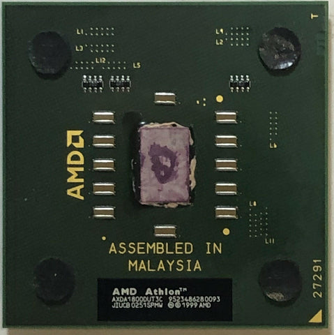 AMD Athlon XP 1800+ Desktop CPU Processor- AXDA1800DUT3C - Very Good