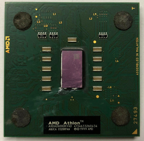 AMD Athlon XP 2600+ Desktop CPU Processor- AXDA2600DKV4D - Very Good