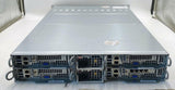 Supermicro 217-120 4 Node Rack Server- No SSD, No RAM, 8x XEON E5-2620v3, No OS