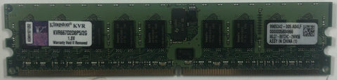 Kingston KVR667D2D8P5/2G 2GB DDR2 Server RAM Memory - Very Good