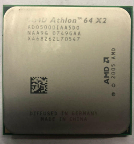AMD Athlon 64 X2 5000+ Desktop CPU Processor- ADO5000IAA5DO - Very Good