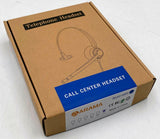 Arama A800 Call Center Headset with Noise-Canceling Microphone, USB