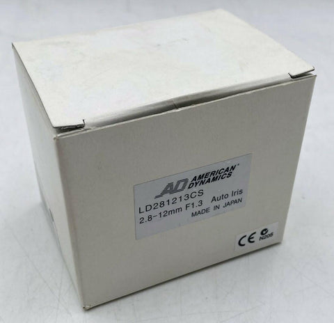 American Dynamics LD281213CS 1/3" 2.8-12mm Vari-Focal Auto Iris Lens