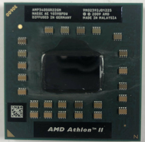 AMD Athlon II Dual-Core Mobile P340 Laptop CPU Processor- AMP340SGR22GM - Very Good