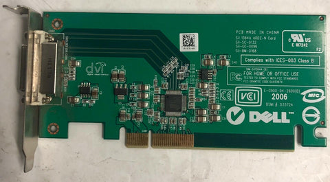 Dell 1364A ADD2-N PCI-E Video Card- FH868 - Very Good