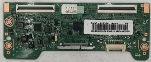Samsung UN40EH5300FXZA LED TV BN41-01938 T-Con Board- BN96-28936A - Very Good