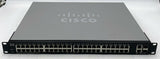 Cisco SG200-50P SLM2048PT V05 50 port Gigabit PoE Smart Switch