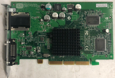 Nvidia GeForce4 MX440 64MB AGP Graphics Card- 180-10074-0000-A01 - Very Good