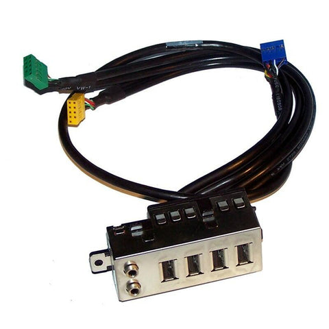 HP Compaq 8000 Elite CMT Front I/O USB & Audio Assembly- 577792-001 - Very Good