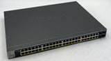 NETGEAR GS752TP 48-Port Gigabit PoE+ Smart Managed Switch, 4 SFP