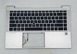HP M36312-001 Palmrest with Backlit Keyboard from HP EliteBook 845 G8 - Very Good