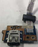 Dell Inspiron 17 Laptop LS-9102P USB Board & Cable- XFKH2 - Very Good