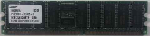 Samsung M312L6420ETS-CB0 512MB DDR Server RAM Memory - Very Good