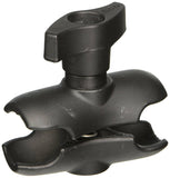 RAM Mounts 9001932 Short Length Double Socket Arm Mount- RAM-D-201U-C