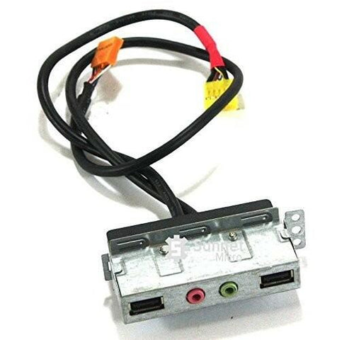IBM Lenovo ThinkCentre front I/O Audio/USB Panel w/ Cables 2G263-01 - Very Good